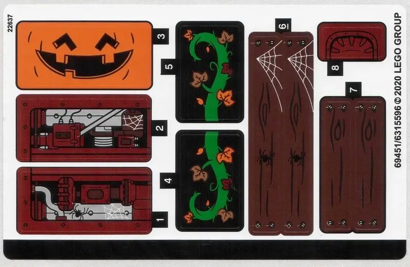 Sticker Sheet for Set 40423 - (69451/6315596)