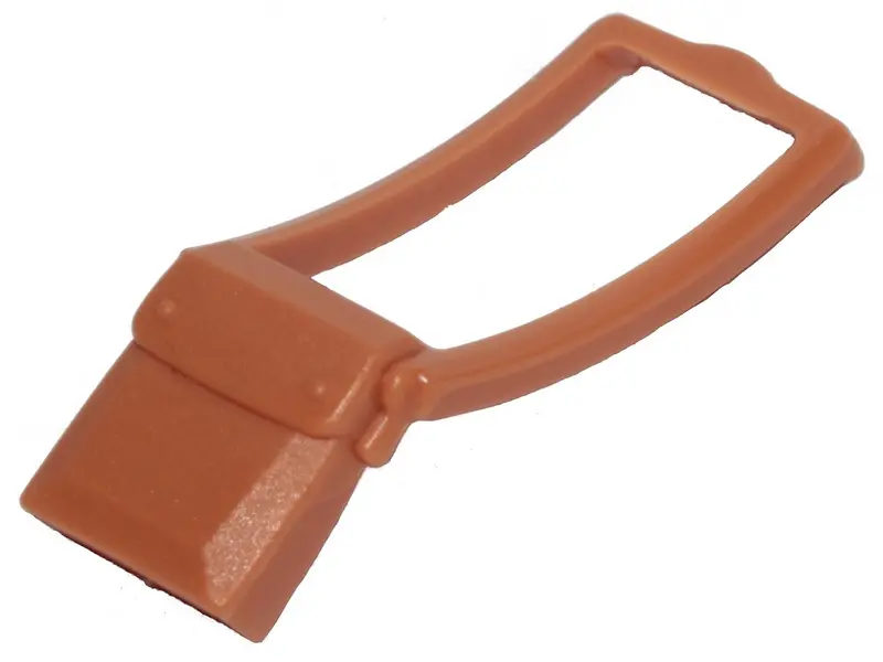 Medium Nougat Minifigure, Utensil Bag Messenger Pouch