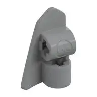 RIGHT BASE PLATE 2X3, W/ CROSS HOLE