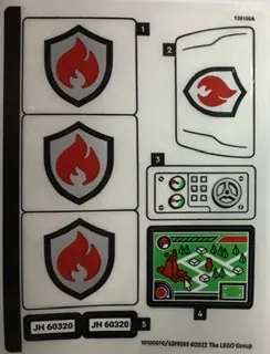 Sticker Sheet for Set 60320 - (10100070/6399093)