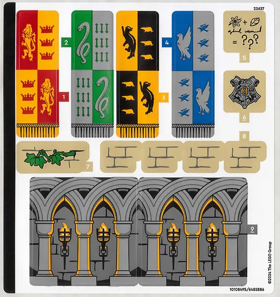 Sticker Sheet for Set 76435, Sheet 1 - (10108495/6485886)