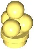 Light Yellow Ice Cream Scoops