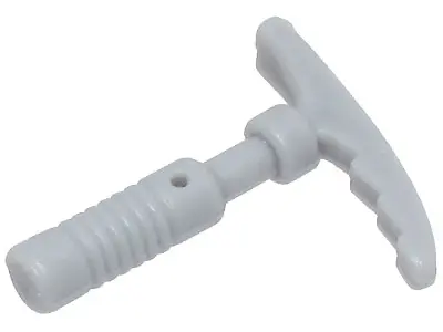 Light Bluish Gray Minifigure, Utensil Ice Axe - 6-Rib Handle