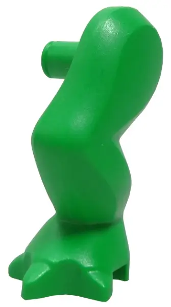 Bright Green Dinosaur Leg 'Rex' - Left