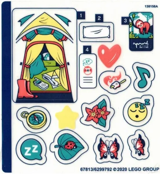 Sticker Sheet for Set 41434 - (67813/6299792)