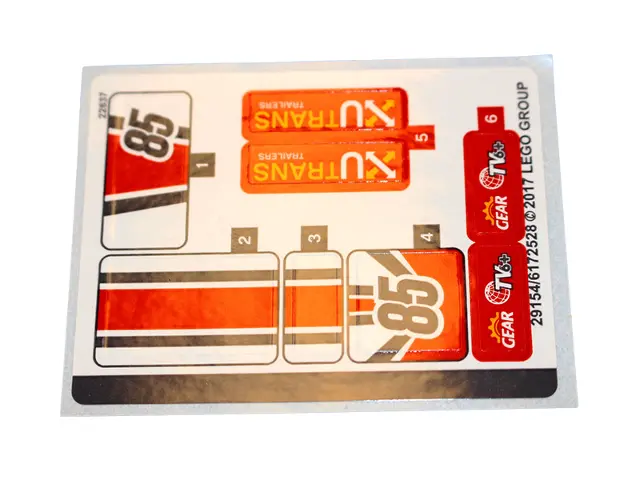 Sticker Sheet for Set 60145 - (29154/6172528)