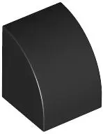 Black Slope, Curved 1 x 1