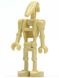 Battle Droid - Tan, Straight Arms
