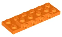 Orange Plate, Modified 2 x 6 x 2/3 with 4 Studs on Side