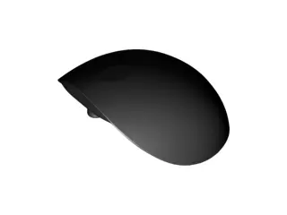 Black Large Figure Armor, Round, Smooth