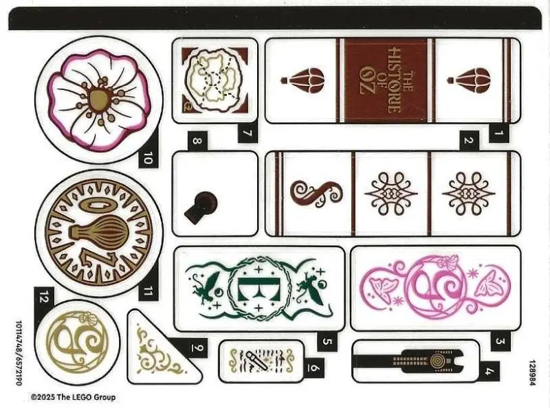 Sheet for Set 75691 - (10114748/6572190)