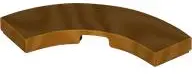 Gold Tile, Round Corner 3 x 3 Macaroni