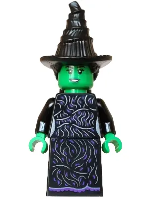 - Minifigure, Black Dress, Hat