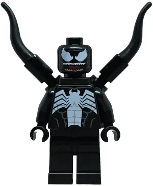 Venom - Teeth Parted, 2 Back Appendages Symmetrical