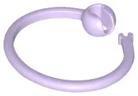Lavender Bag Tag Ring