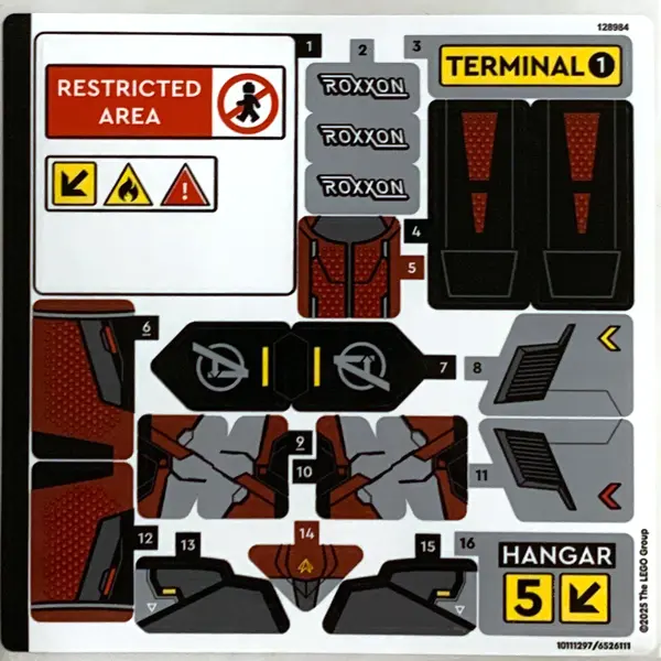 Sticker Sheet for Set 76314 - (10111297/6526111)