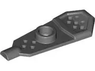 Dark Bluish Gray Minifigure Footgear Snowshoe - Short Front End