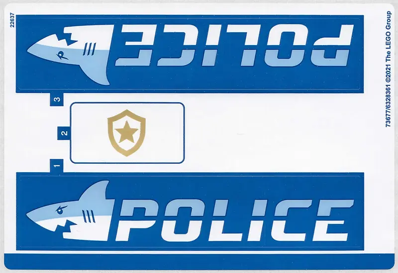 Sticker Sheet for Set 60277 - (73677/6328361)