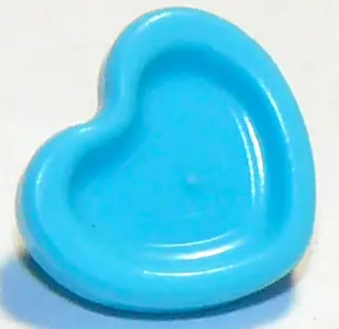 Medium Azure Friends Accessories Hair Decoration, Heart with Small Pin