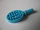 Medium Azure Friends Accessories Hairbrush with Heart on Reverse