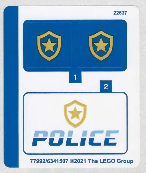 Sticker Sheet for Set 60308 - (77992/6341507)
