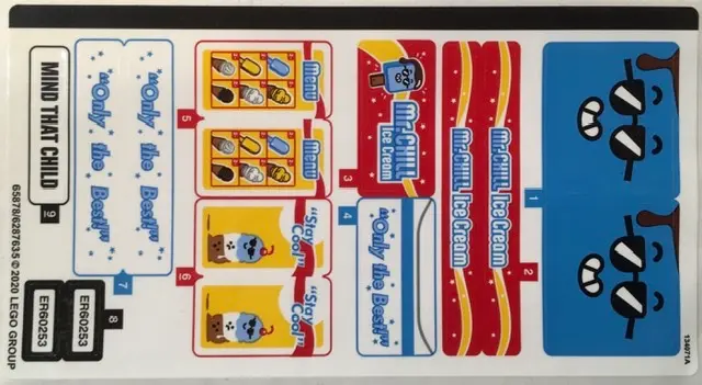 Sticker Sheet for Set 60253 - (65878/6287635)
