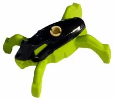 Hero Factory Jumper - Black Top and Lime Base
