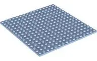 Bright Light Blue Plate 16 x 16