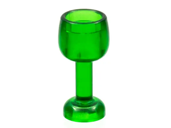 Trans-Green Minifigure, Utensil Goblet Large