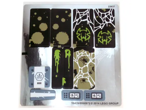 Sticker Sheet for Set 70133, Mirrored - (16439/6060972)