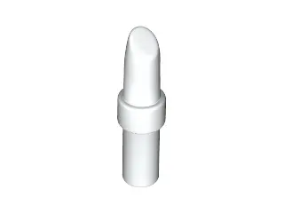 White Minifigure, Utensil Lipstick with White Handle Pattern