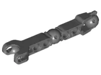 Dark Bluish Gray Hero Factory Arm / Leg with Ball Joint and Ball Socket and 4 Pin Holes
