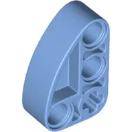 Medium Blue Technic, Liftarm, Modified L-Shape Quarter Ellipse Thick 2 x 3