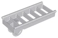 Light Bluish Gray Duplo Ladder 7 Rung with Locking Ring
