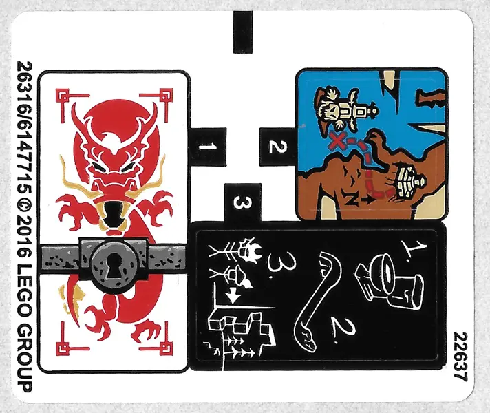 Sticker Sheet for Set 70591 - International Version - (26316/6147715)