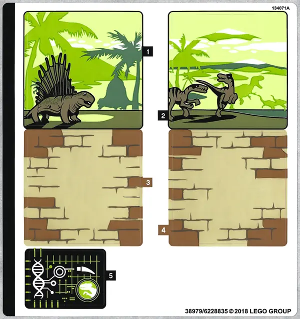 Sticker Sheet for Set 75930 - (38979/6228835)