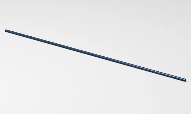 Dark Blue Hose, Rigid 3mm D. 34L / 27.2cm