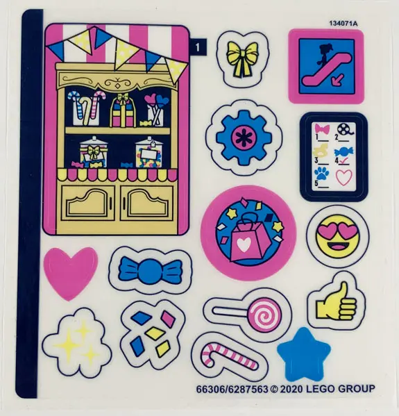 Sticker Sheet for Set 41407 - (66306/6287563)