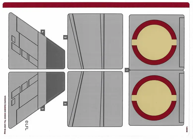 Sticker Sheet for Set 75367 - (10104927/6454800)