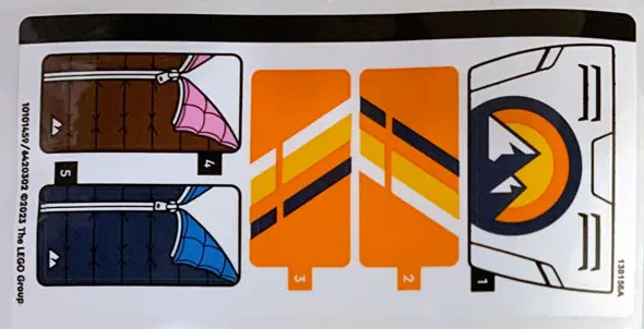 Sticker Sheet for Set 60387 - (10101459/6420302)