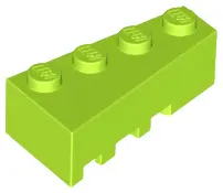 Lime Wedge 4 x 2 Right