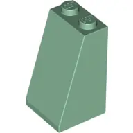 Sand Green Slope 75 2 x 2 x 3 - Solid Studs