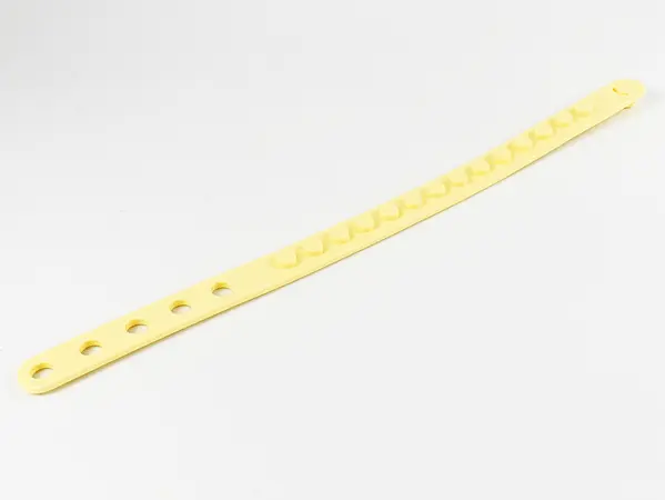 Bright Light Yellow Bracelet with 1 x 14 Studs and 5 Holes