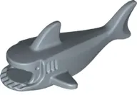 Sand Blue Shark Body with Debossed Gills