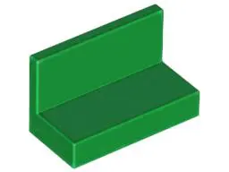 Green Panel 1 x 2 x 1