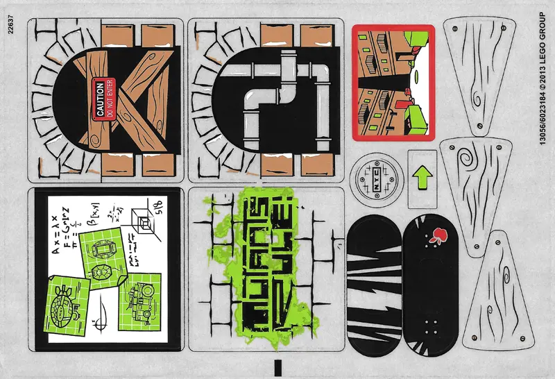Sticker Sheet for Set 79103 - (13056/6023184)