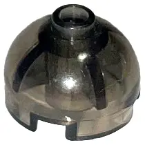 Trans-Brown Brick, Round 2 x 2 Dome Top
