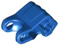 Blue Hero Factory Fist with Axle Hole - 4 Fingers