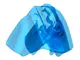 Trans-Dark Blue Hero Factory Armor with Ball Joint Socket - Size 3