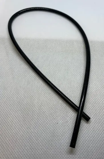 Black Hose, Pneumatic 4mm D. V2 Precut 50L / 40.0cm